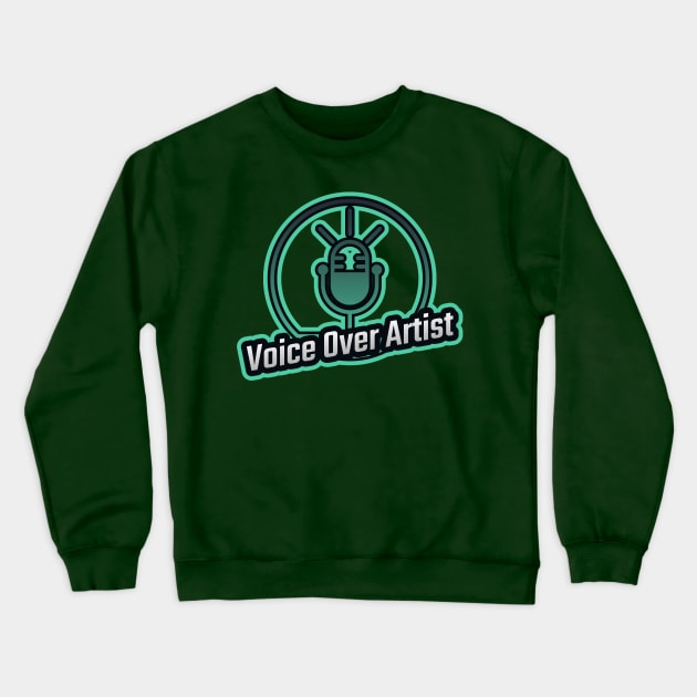 voice over artists - electric Crewneck Sweatshirt by Salkian @Tee